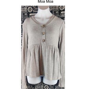 Moa Moa Girls Top Sz M NWT